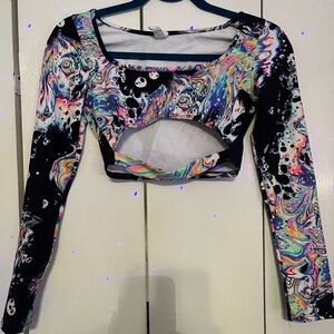 Rave Abstract Women's Top